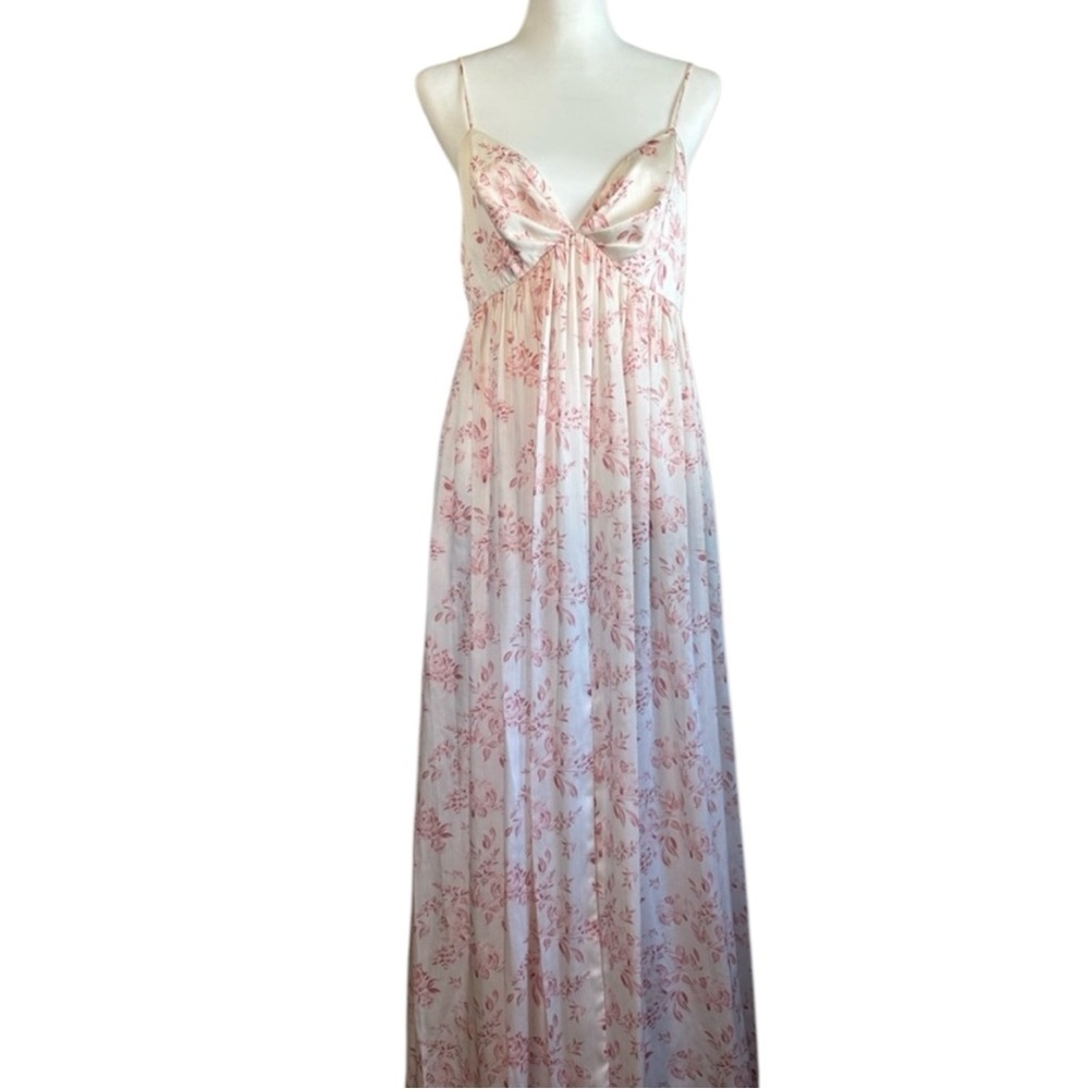 Sachin + Babi Jessica Rouge Rose Gown - Picture 2 of 5